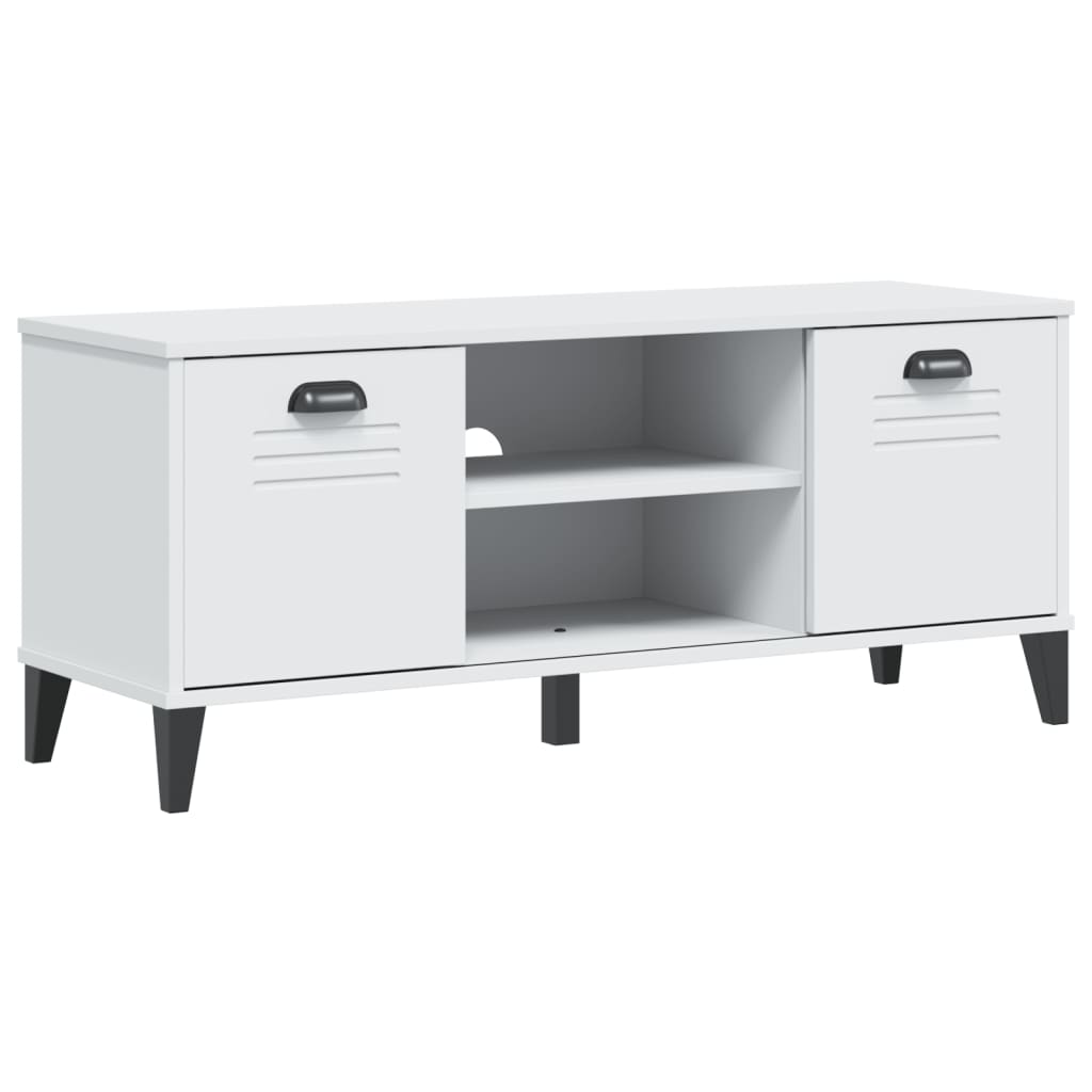 Shoe Storage Bench Smoked Oak & Metal Compartments