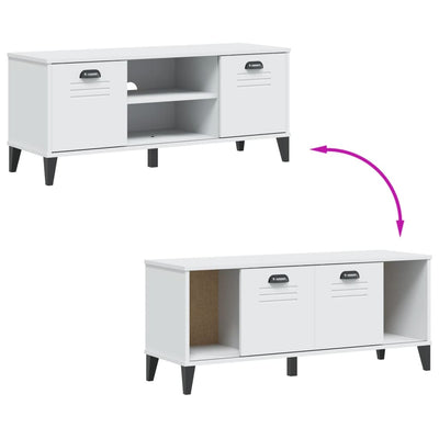 Shoe Storage Bench Smoked Oak & Metal Compartments