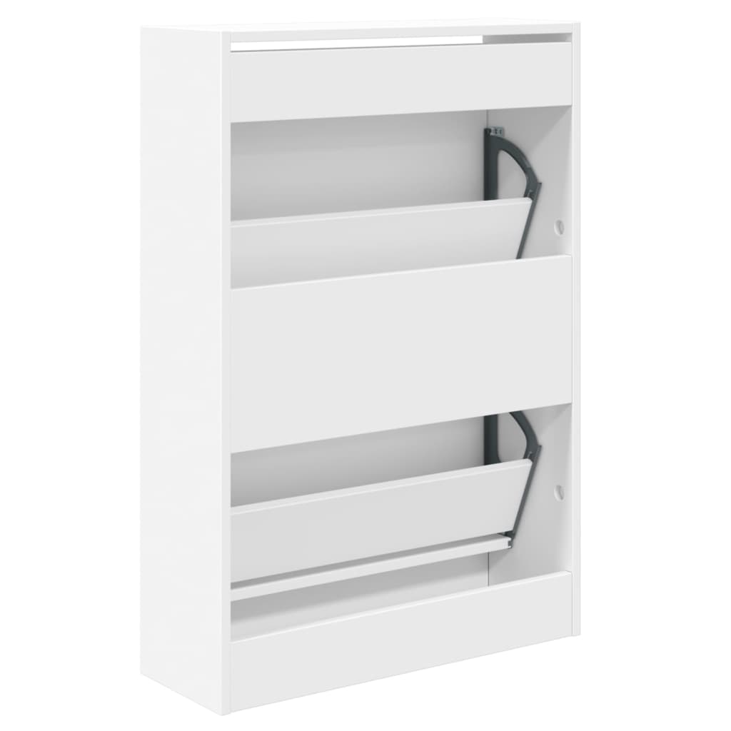 Tone Shoe Cabinet Solid Oak 2 Drop-Down Drawers small