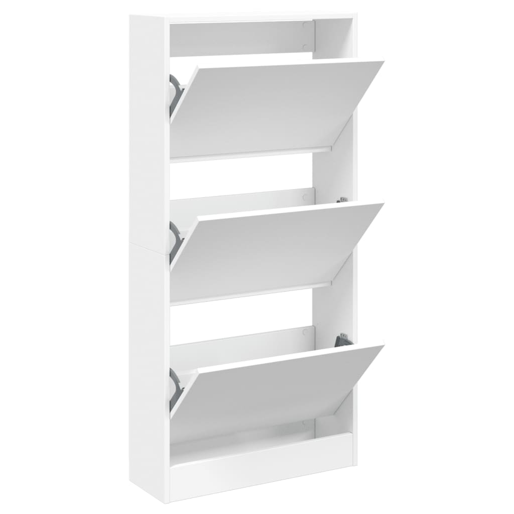 Tone Shoe Cabinet Solid Oak 2 Drop-Down Drawers Medium