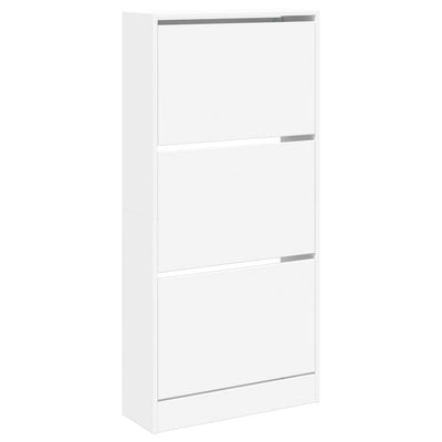 Tone Shoe Cabinet Solid Oak 2 Drop-Down Drawers Medium