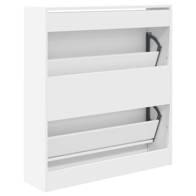 Tone Shoe Cabinet Solid Oak 2 Drop-Down Drawers Small