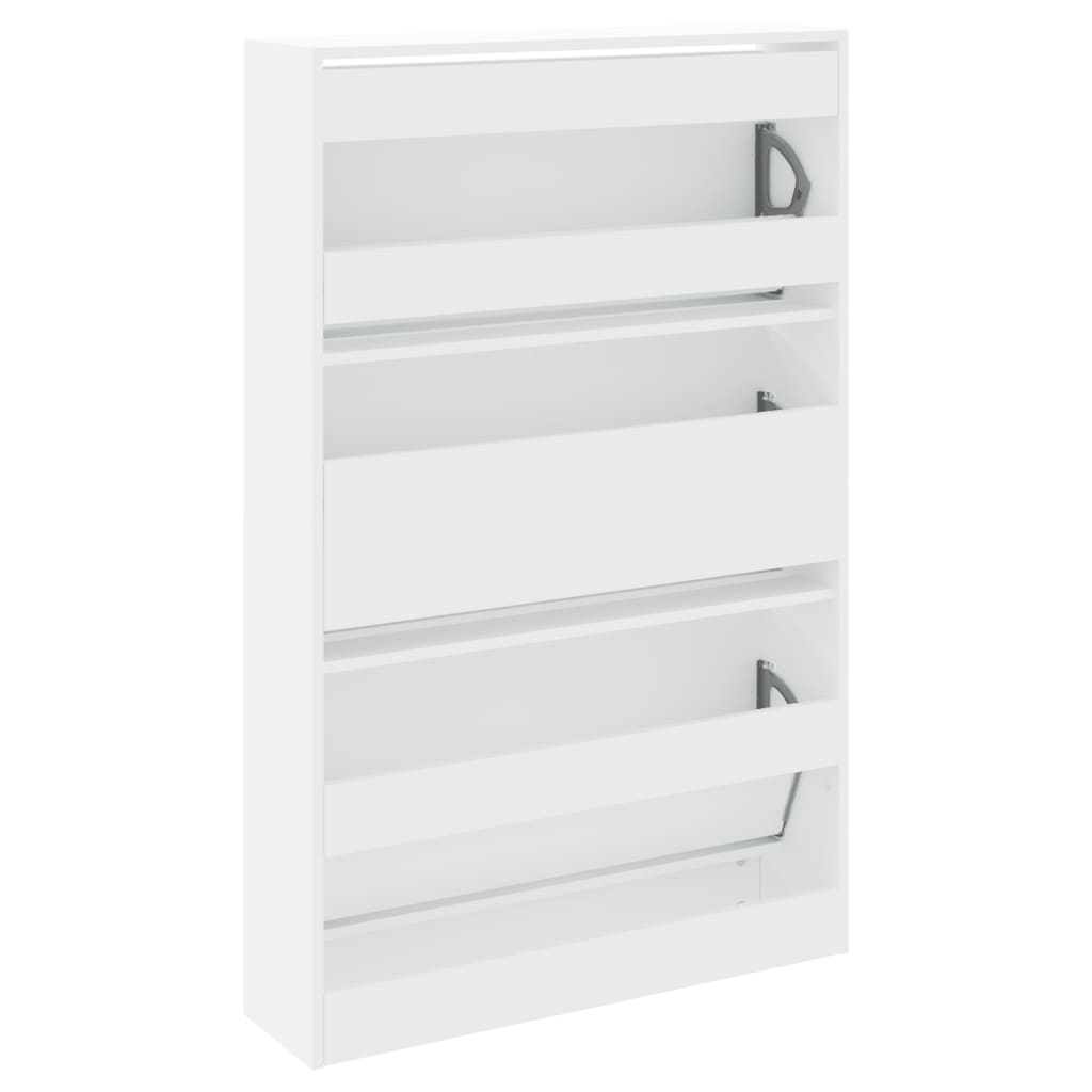 Tone Shoe Cabinet Solid Oak 3 Drop-Down Drawers