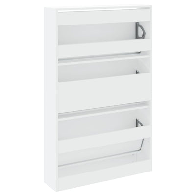 Tone Shoe Cabinet Solid Oak 3 Drop-Down Drawers