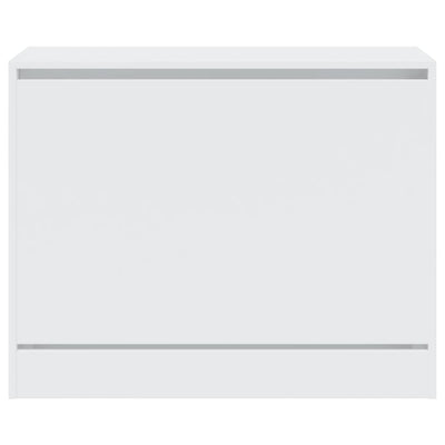 Modern 6 Pair 31" Shoe Cabinet With 1 Flip Down Drawer