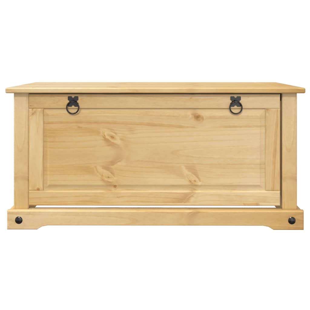 1 Drawer Natural Pine Wood Shoe Cabinet Small