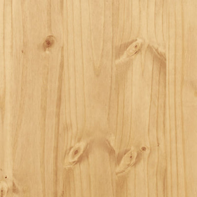 4 Drawers Natural Pine Wood Shoe Cabinet Large