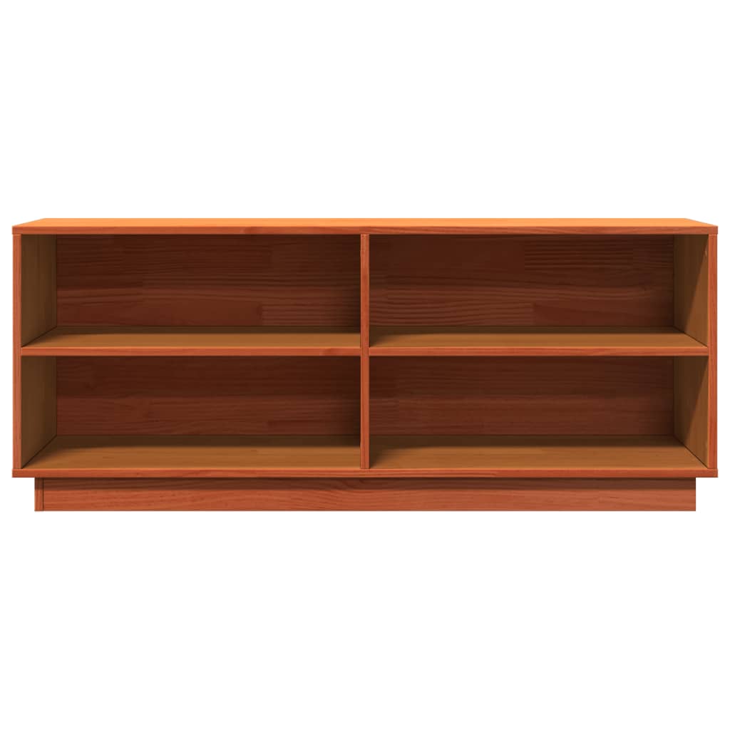 Tone Shoe Bench Grained Old Walnut 4 Open Compartments