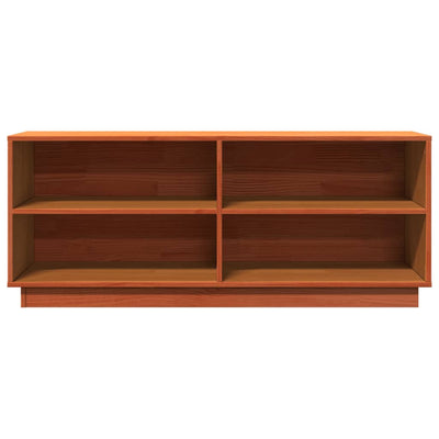 Tone Shoe Bench Grained Old Walnut 4 Open Compartments