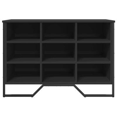 Shoe Bench Old, Hand-Finished Wood Wide & Deep 9 Compartments