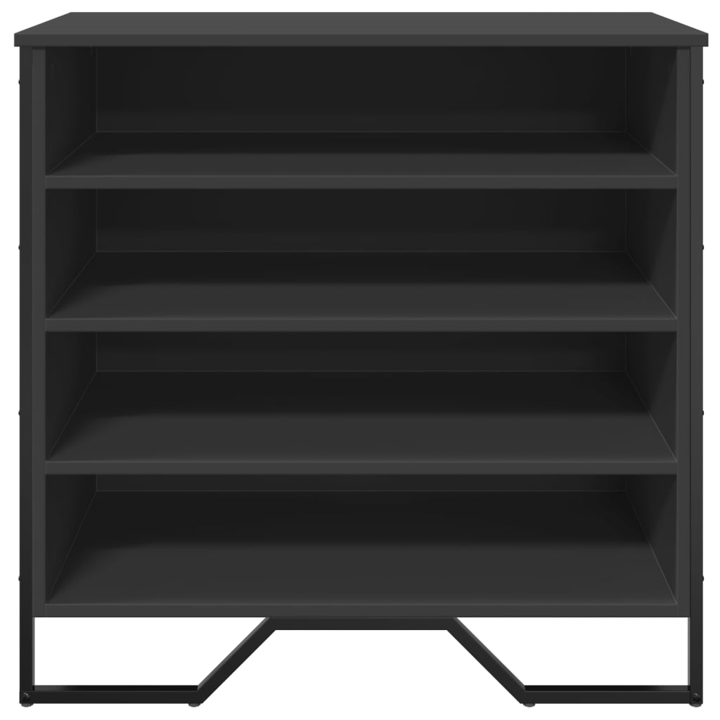 Shoe Bench Old, Hand-Finished Wood Wide & Deep 4 Compartments