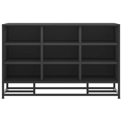 Shoe Bench Old, Hand-Finished Wood Wide & Deep 9 Compartments