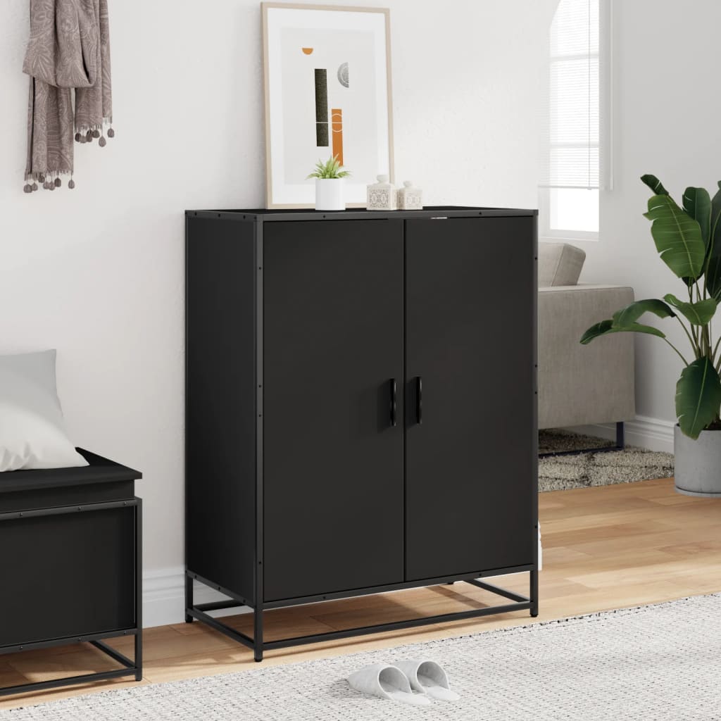 Shoe Cabinet Almond Wood Wide & Deep