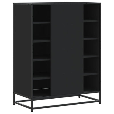 Shoe Cabinet Almond Wood Wide & Deep