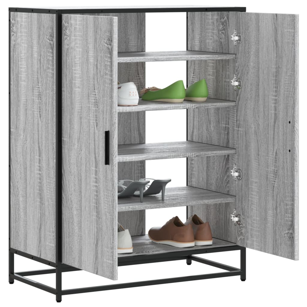 Shoe Cabinet Almond Wood Wide & Deep