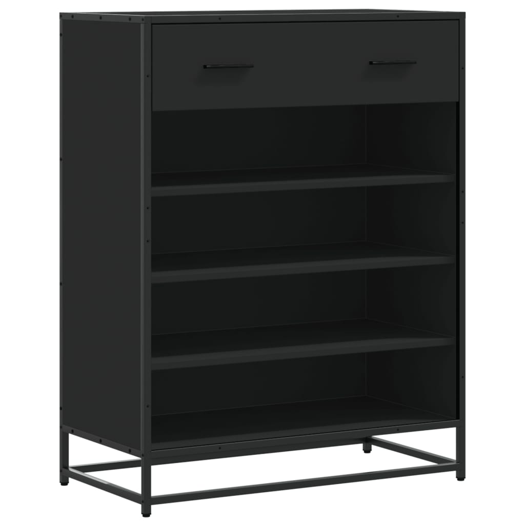 6 Cabinets Natural Oak Shoe Cabinet Medium