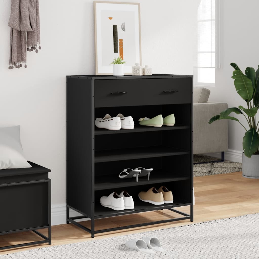 6 Cabinets Natural Oak Shoe Cabinet Medium