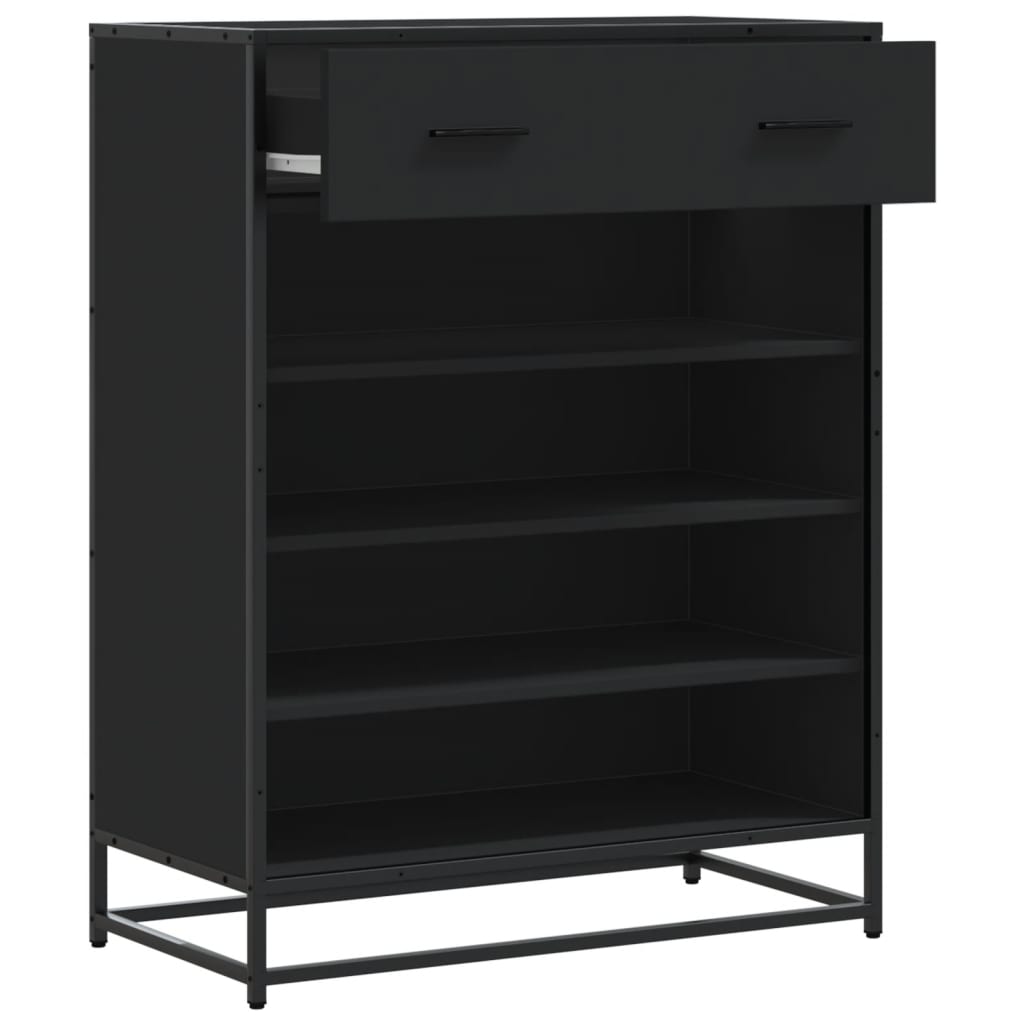 6 Cabinets Natural Oak Shoe Cabinet Medium