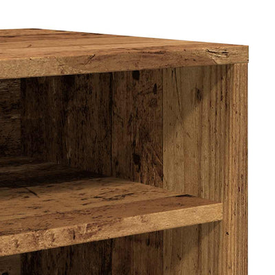 Shoe Cabinet Old, Aritsan Wood Tall 1 Open Section