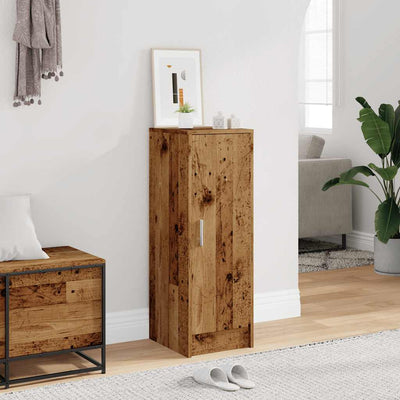 Shoe Cabinet Old, Aritsan Wood Tall 1 Section