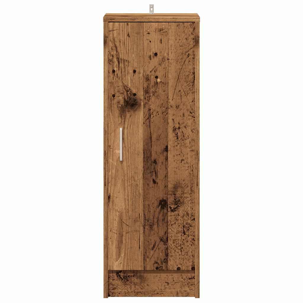 Shoe Cabinet Old, Aritsan Wood Tall 1 Section