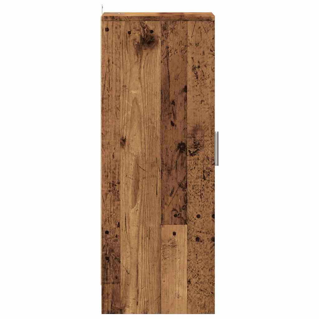 Shoe Cabinet Old, Aritsan Wood Tall 1 Section