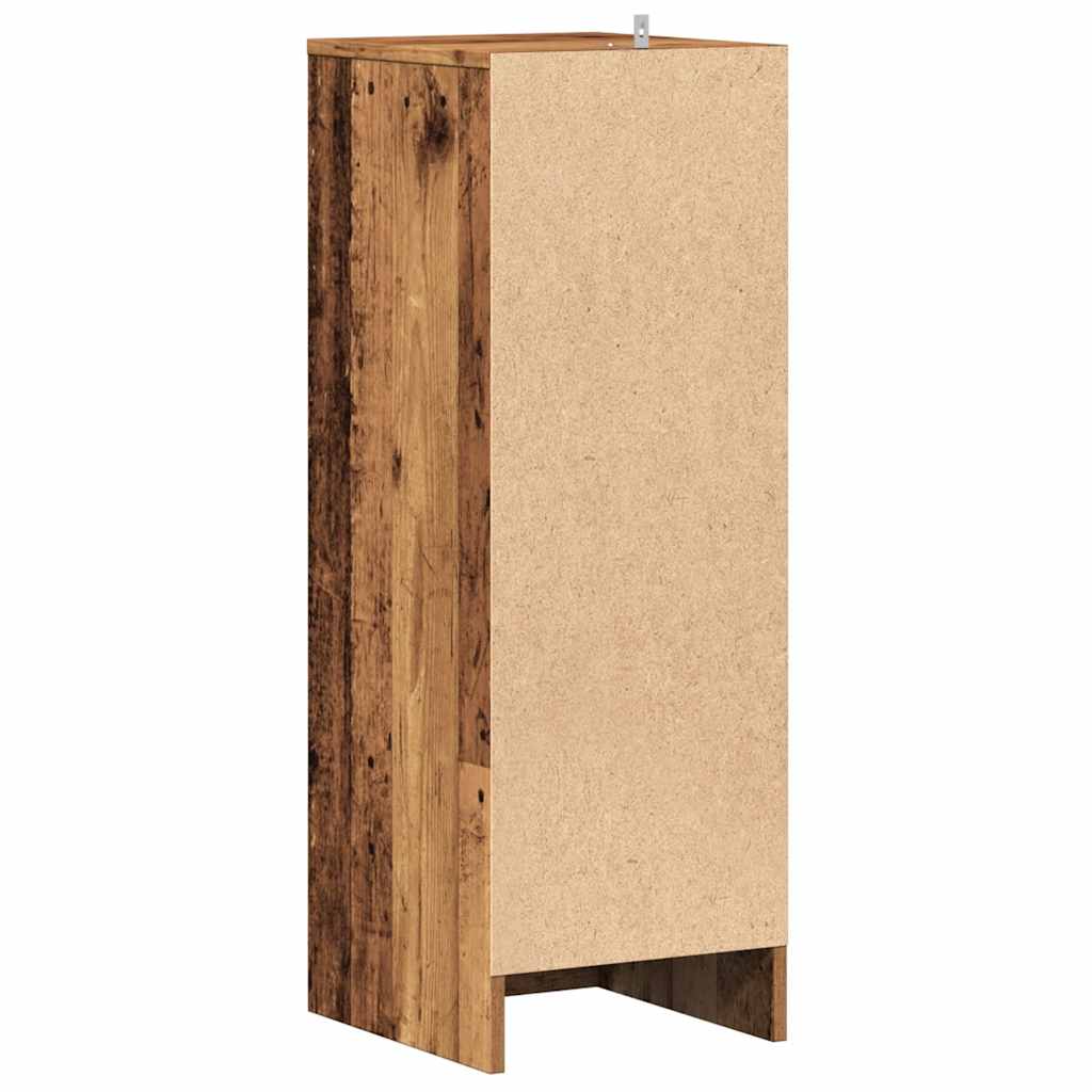 Shoe Cabinet Old, Aritsan Wood Tall 1 Section