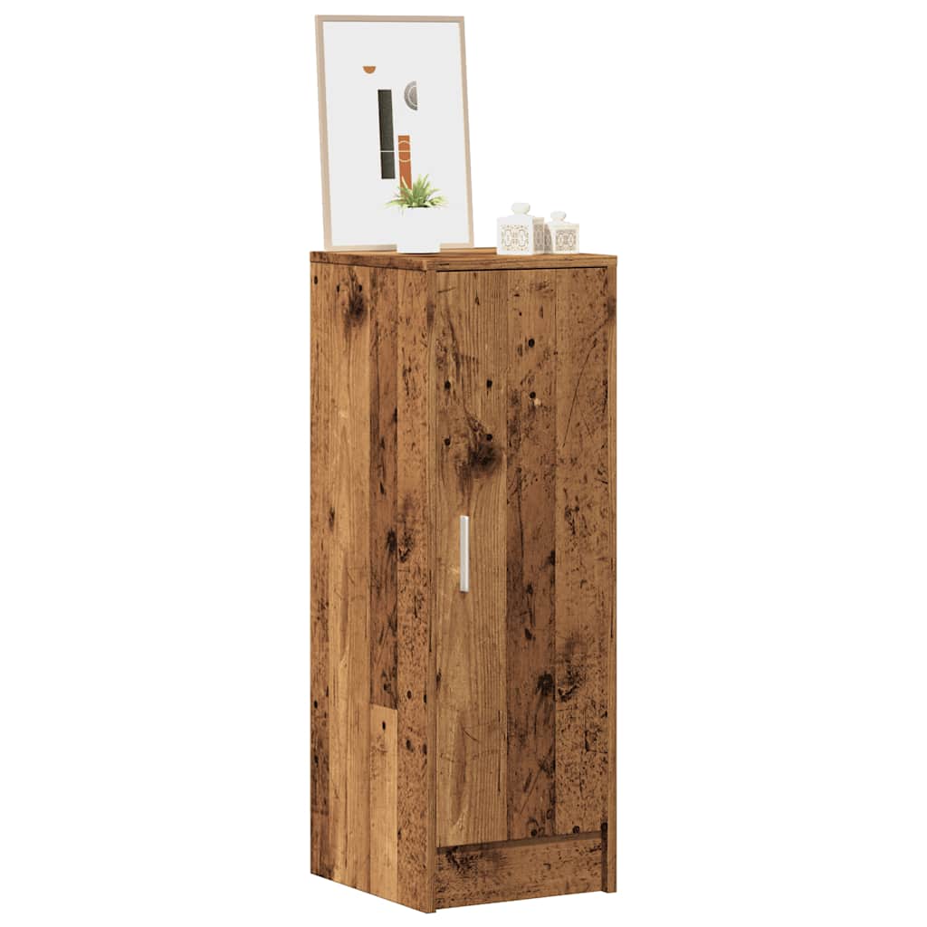 Shoe Cabinet Old, Aritsan Wood Tall 1 Section