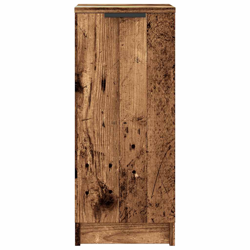 Shoe Cabinet Old, Aritsan Wood Medium 1 Sections