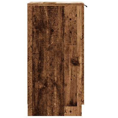 Shoe Cabinet Old, Aritsan Wood Medium 1 Sections