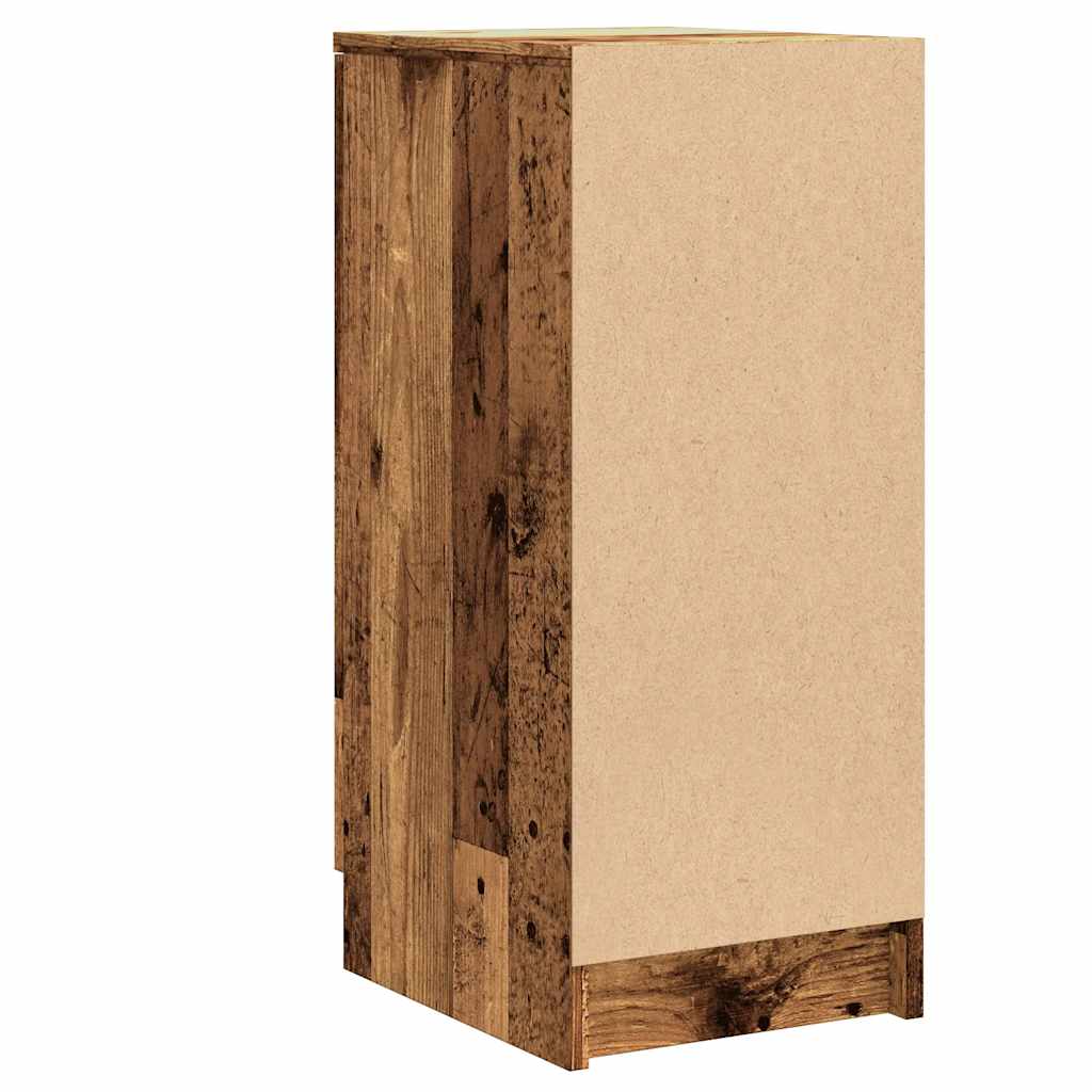 Shoe Cabinet Old, Aritsan Wood Medium 1 Sections