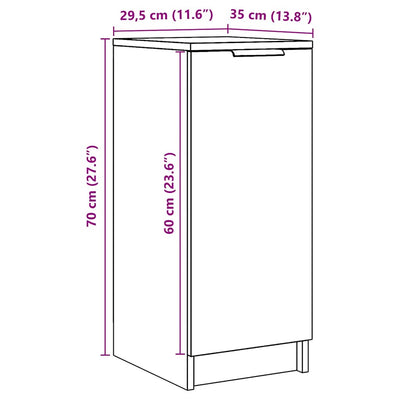 Shoe Cabinet Old, Aritsan Wood Medium 1 Sections