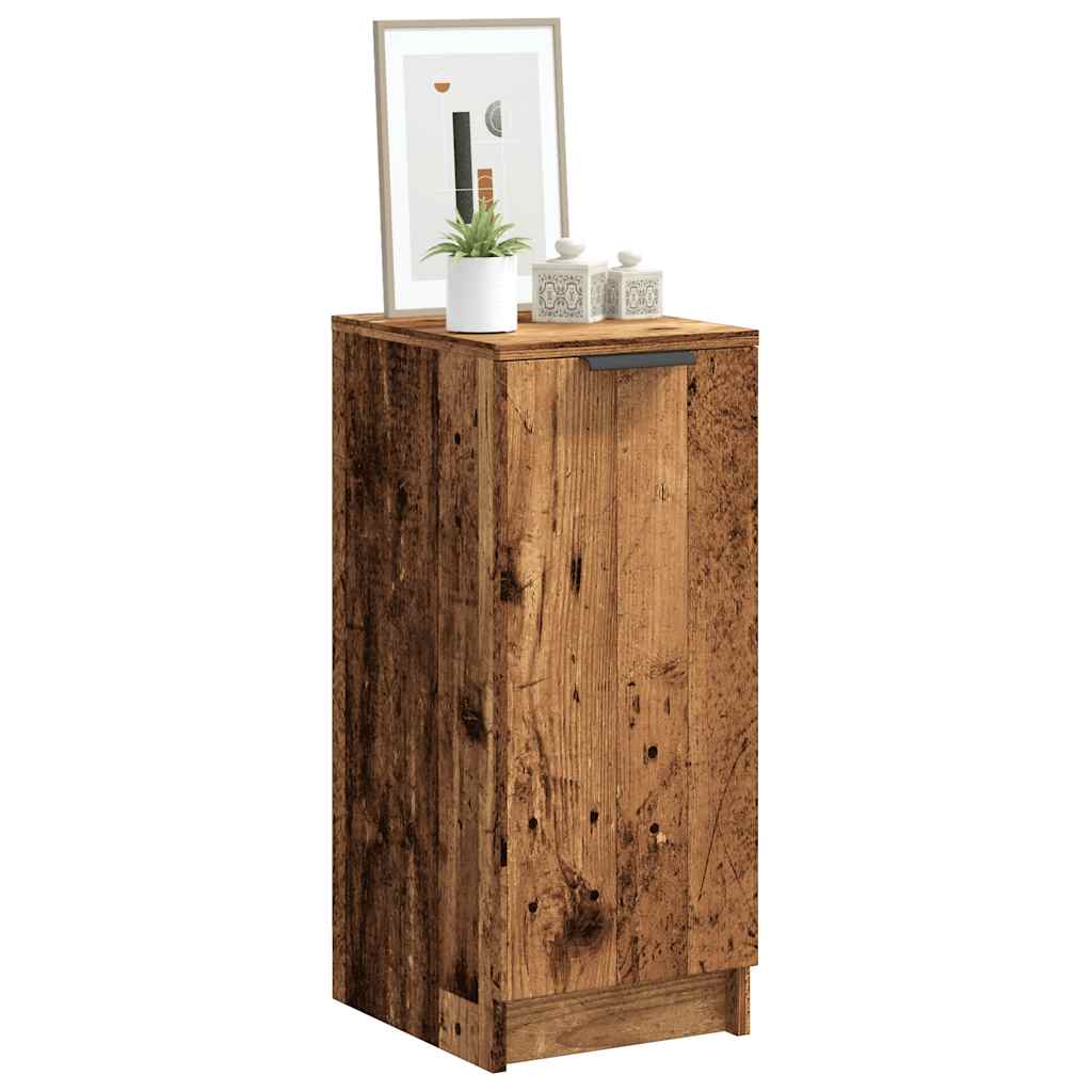 Shoe Cabinet Old, Aritsan Wood Medium 1 Sections