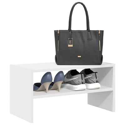 Shoe Rack Sonoma Oak Stackable Small