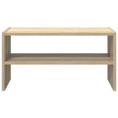 Shoe Rack Sonoma Oak Stackable Small
