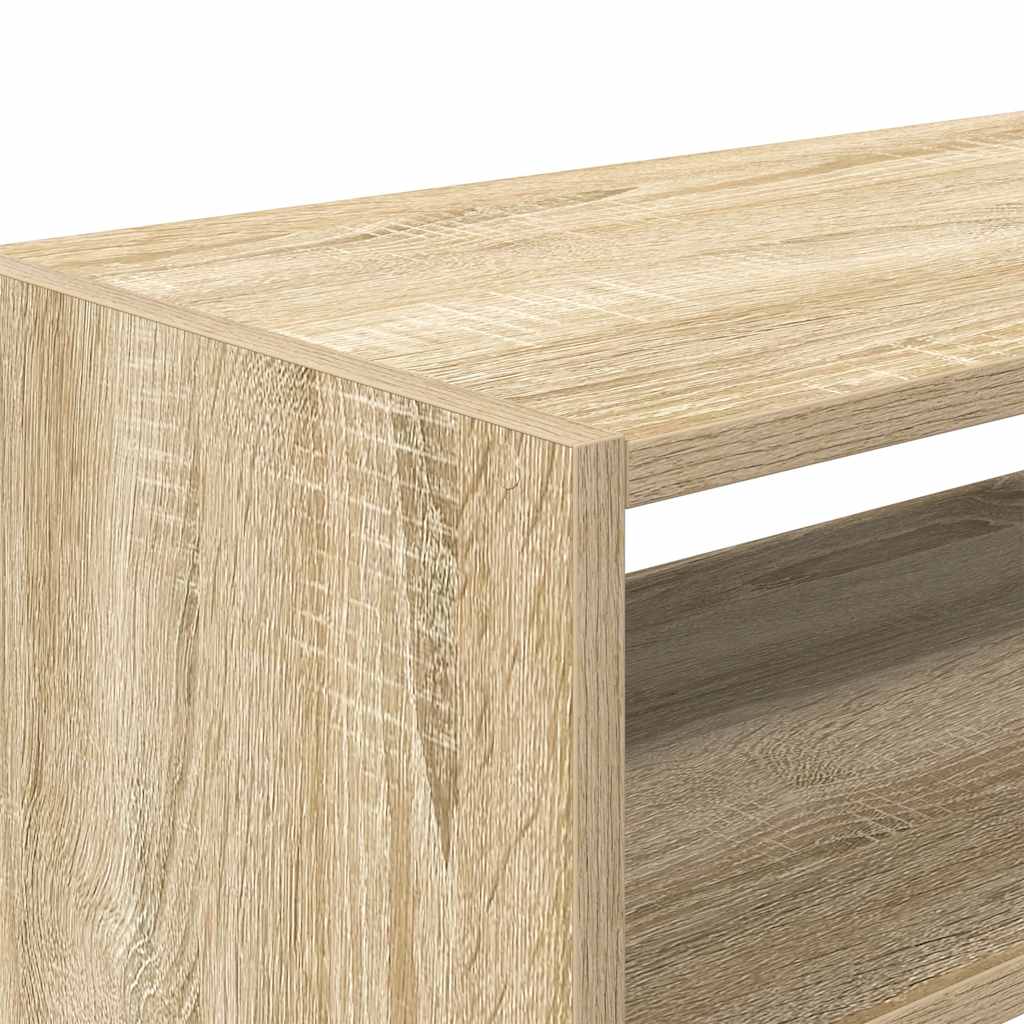 Shoe Rack Sonoma Oak Stackable Small