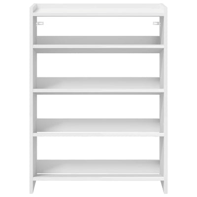 Modern 12 Pair 23" Wooden Shoe Rack With 4-Tiers