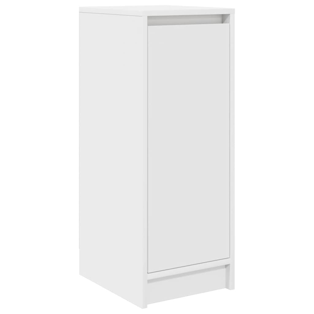 Shoe Cabinet Warm-toned Wood Medium Height 1 Compartment
