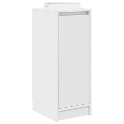 Shoe Cabinet Warm-toned Wood Medium Height 1 Compartment