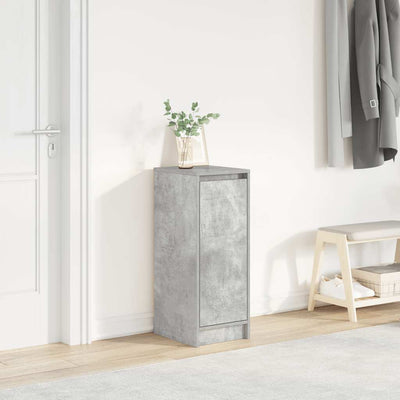 Shoe Cabinet Warm-toned Wood Medium Height 1 Compartment