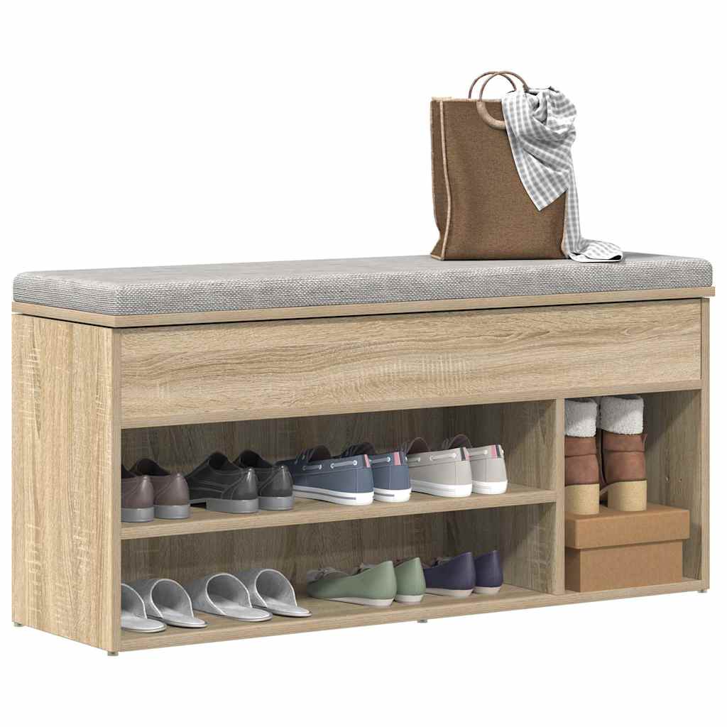 Contemporary Shoe Bench Ashwood Wide & Deep