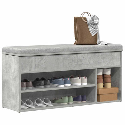 Contemporary Shoe Bench Ashwood Wide & Deep