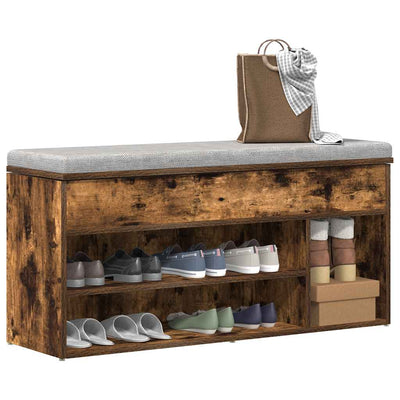 Contemporary Shoe Bench Ashwood Wide & Deep