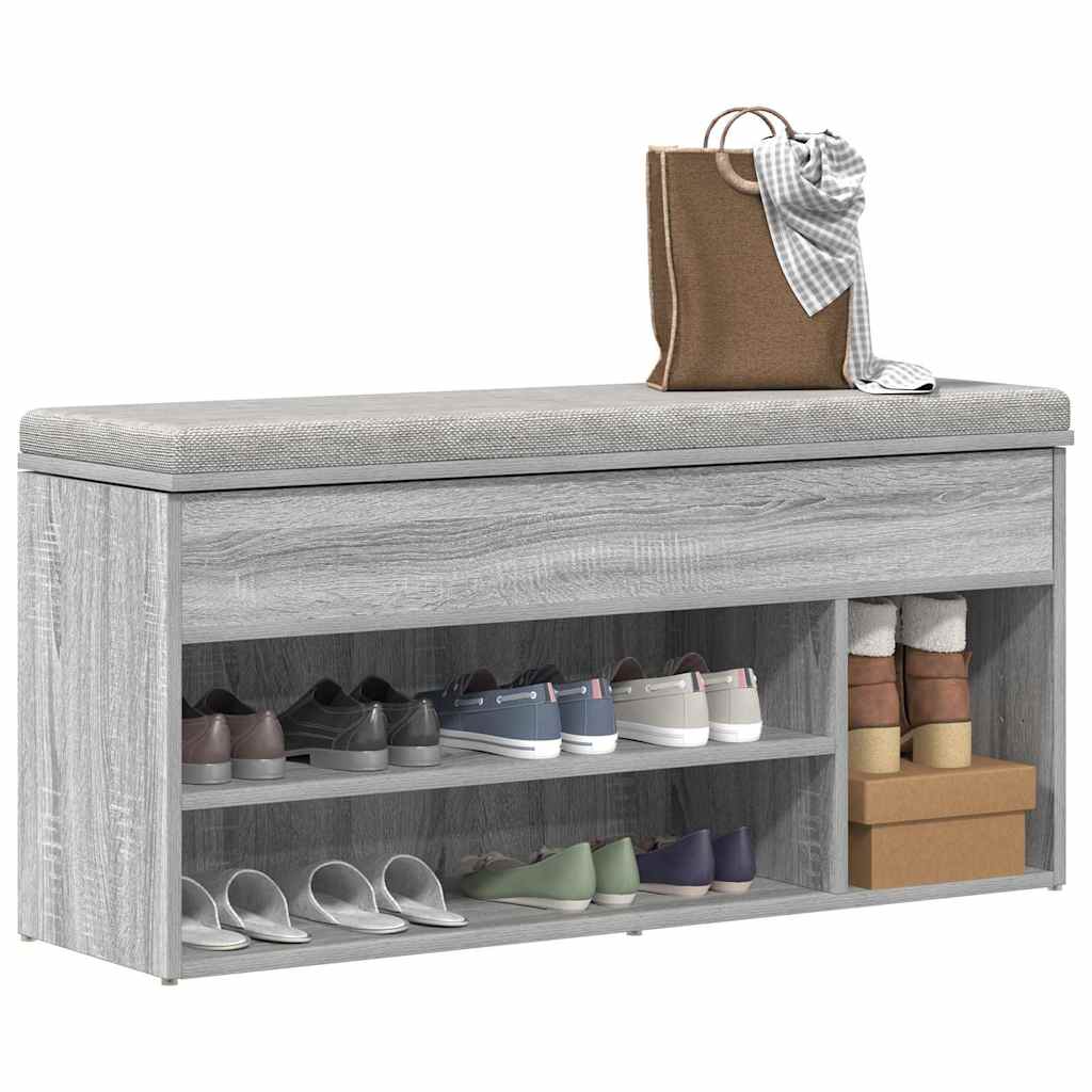 Contemporary Shoe Bench Ashwood Wide & Deep