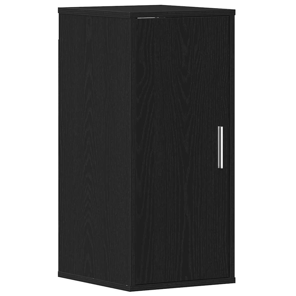 Shoe Rack Black Wood 1 Compartments Medium