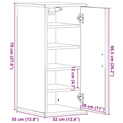 Shoe Rack Black Wood 1 Compartments Medium