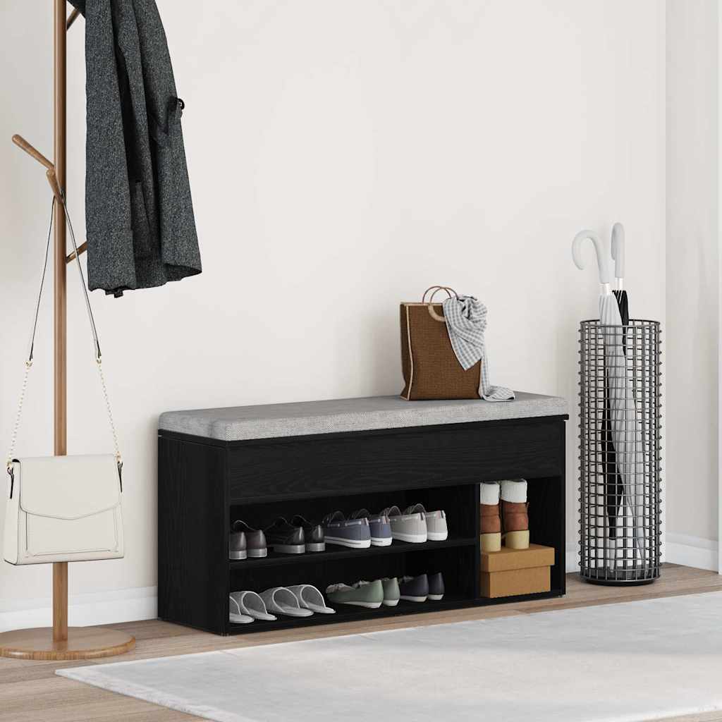 Contemporary Shoe Bench Ashwood Wide & Deep